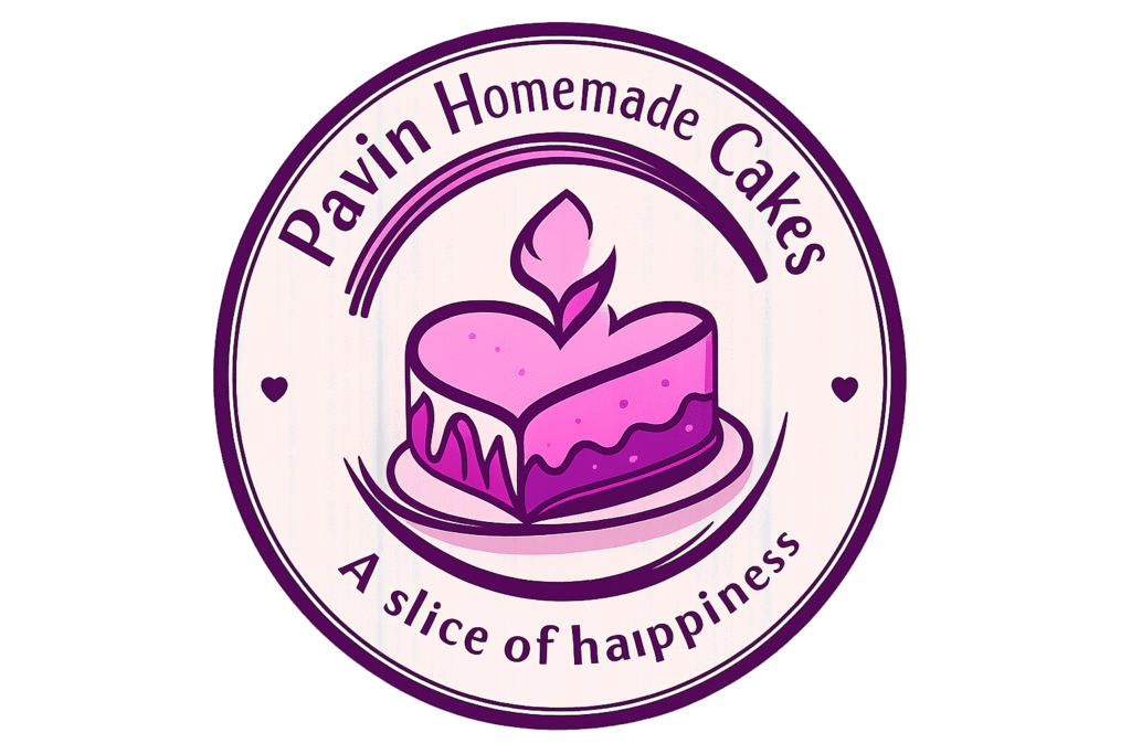 20250813 0021 pavin cakes logo remix 01k2fsshj0f23rfjk9m42gzhh4