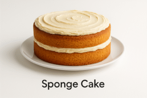 20250815 1535 ultra realistic sponge cake simple compose 01k2pjy3hhed7tqhh8xs53ja8y