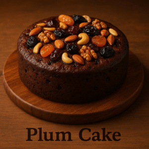 20250815 1833 plum cake delight simple compose 01k2px5cvtfezsyc925w8mn28v