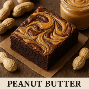 20250815 2144 peanut butter brownie simple compose 01k2q83vaefmj9bnz0cn877mmj
