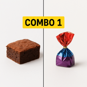 20250818 2141 brownie chocolate combo simple compose 01k2yz3gebfwe92dtjyz4h83hk